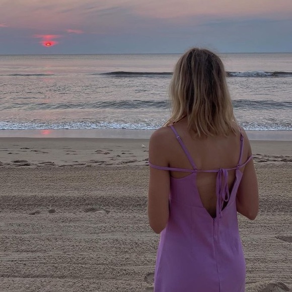 Le Lis Pink Strappy Mini Dress - Picture 4 of 8